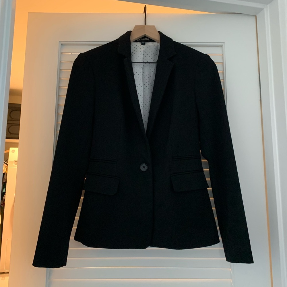Express black blazer